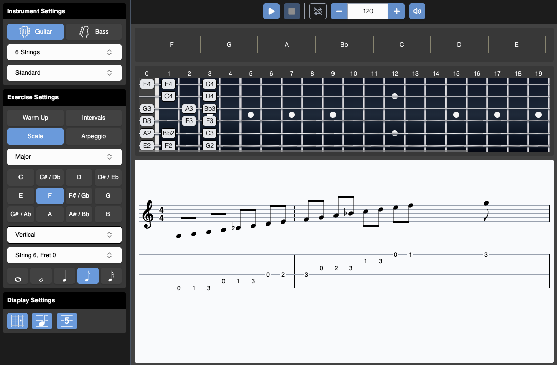 Guitar Practice Tool (v2)